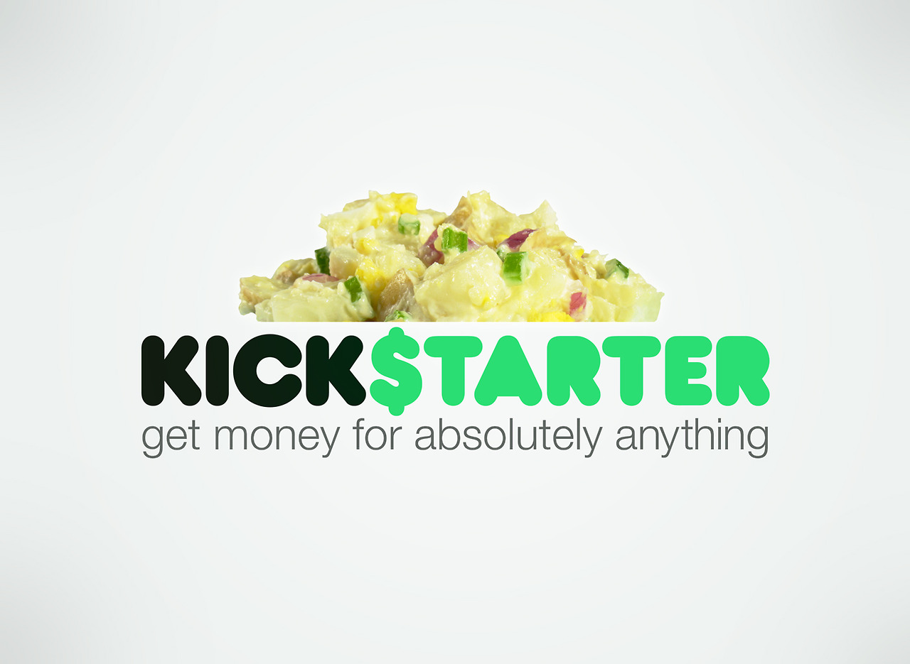 Brand slogans. Kickstarter реклама.