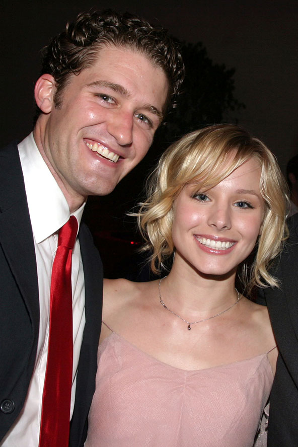 Matthew Morrison and Kristen Bell