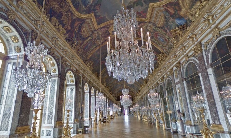 Palace of Versailles Google Street View