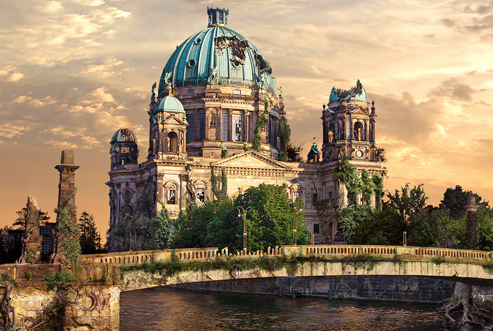 Post-Apocalyptic Berlin Cathedral, Germany