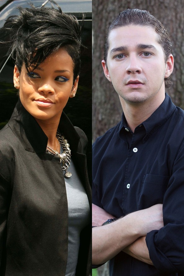 Rihanna and Shia LaBeouf