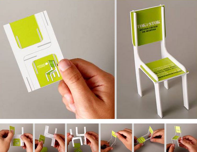 Toy Chair Business Card