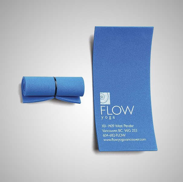 Yoga Mat Business Card