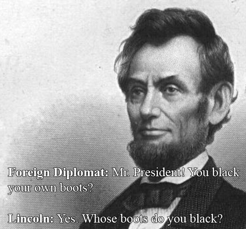 Abraham Lincoln vs A Foreign Diplomat