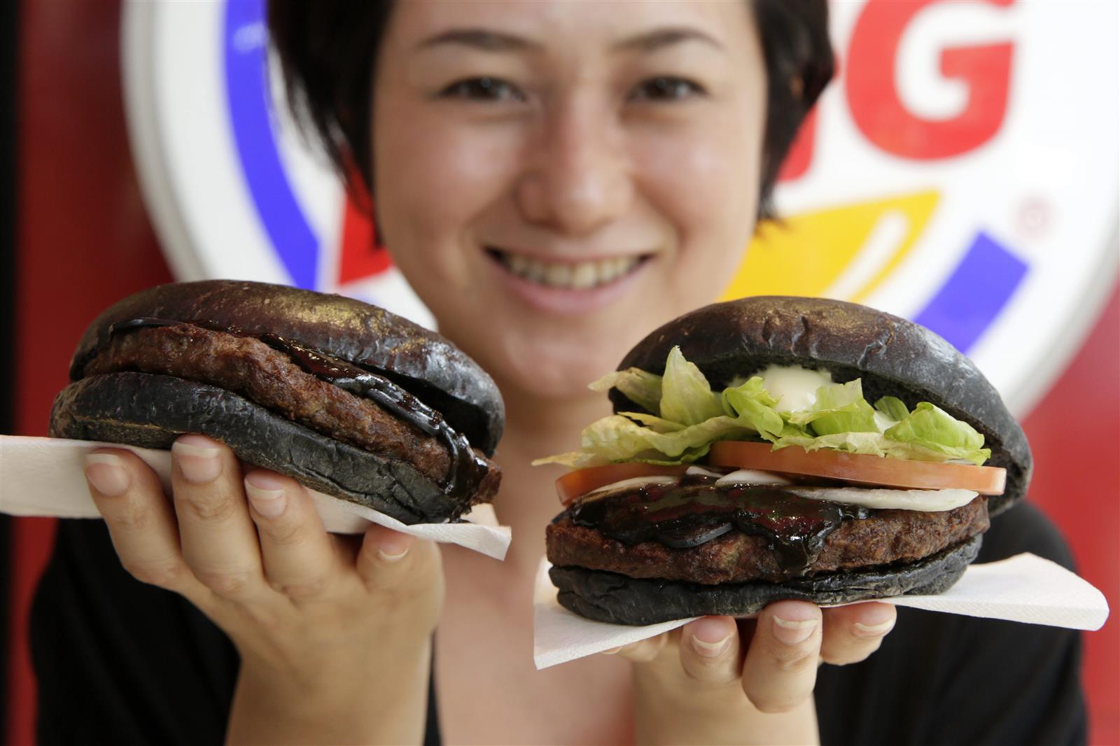 Burger King Black KURO Burgers