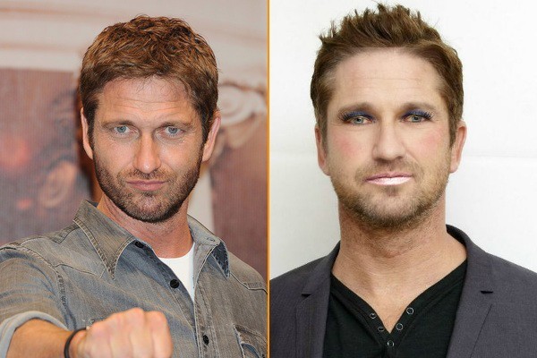 Gerard Butler Without Makeup