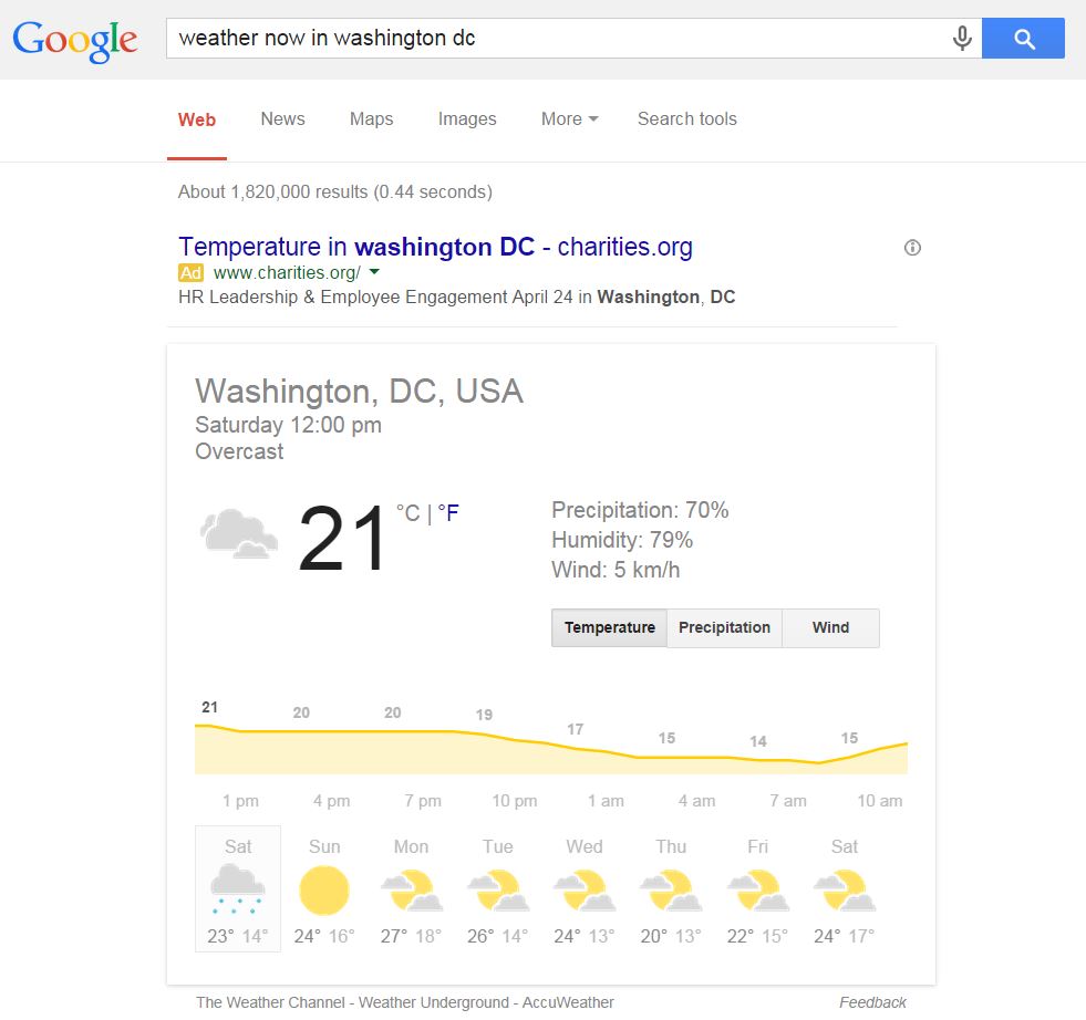 Google Weather