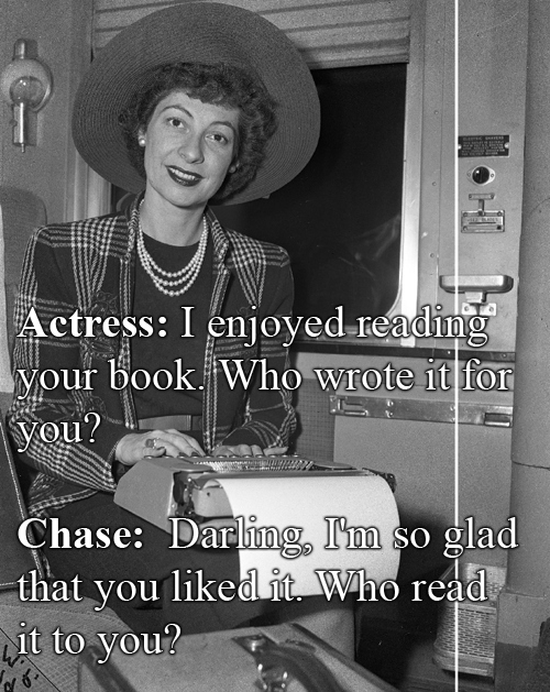 Ilka Chase vs An Anonymous Actress