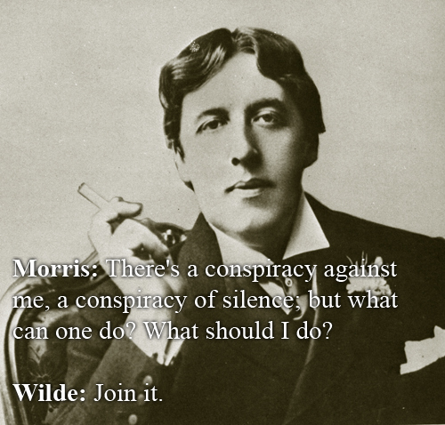 Oscar Wilde vs Lewis Morris