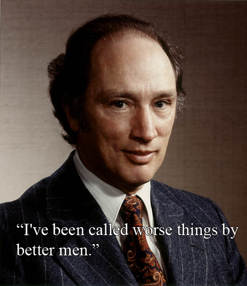 Pierre Trudeau vs Richard Nixon