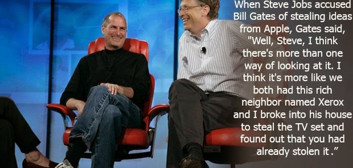 Steve Jobs vs Bill Gates