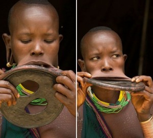 Meet The Ethiopian Woman Who Wears A Lip Plate As Big As Her Head ...