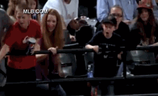 Baseball fan who gave the ball to a crying boy
