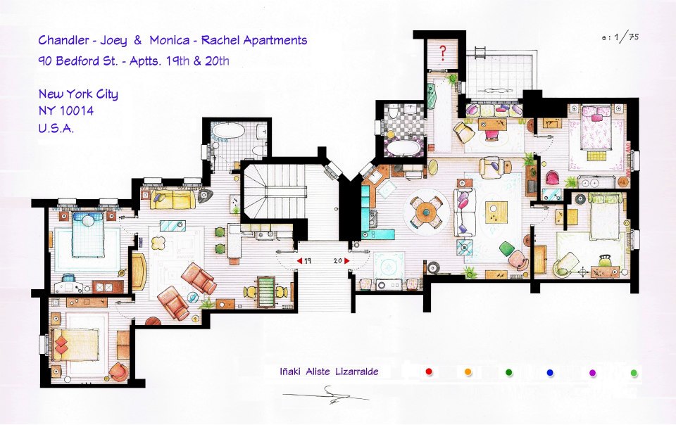 Friends Apartment Floor Plans