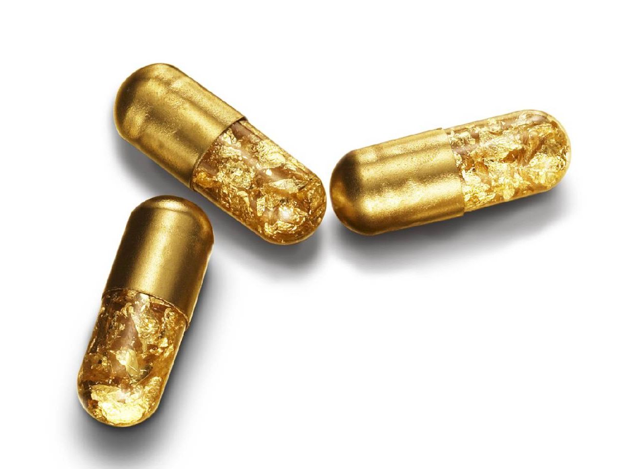 Gold Poop Pills
