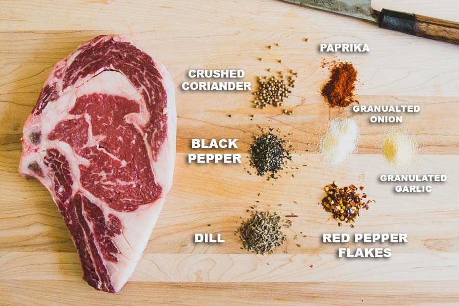 Montreal Steak Ingredients