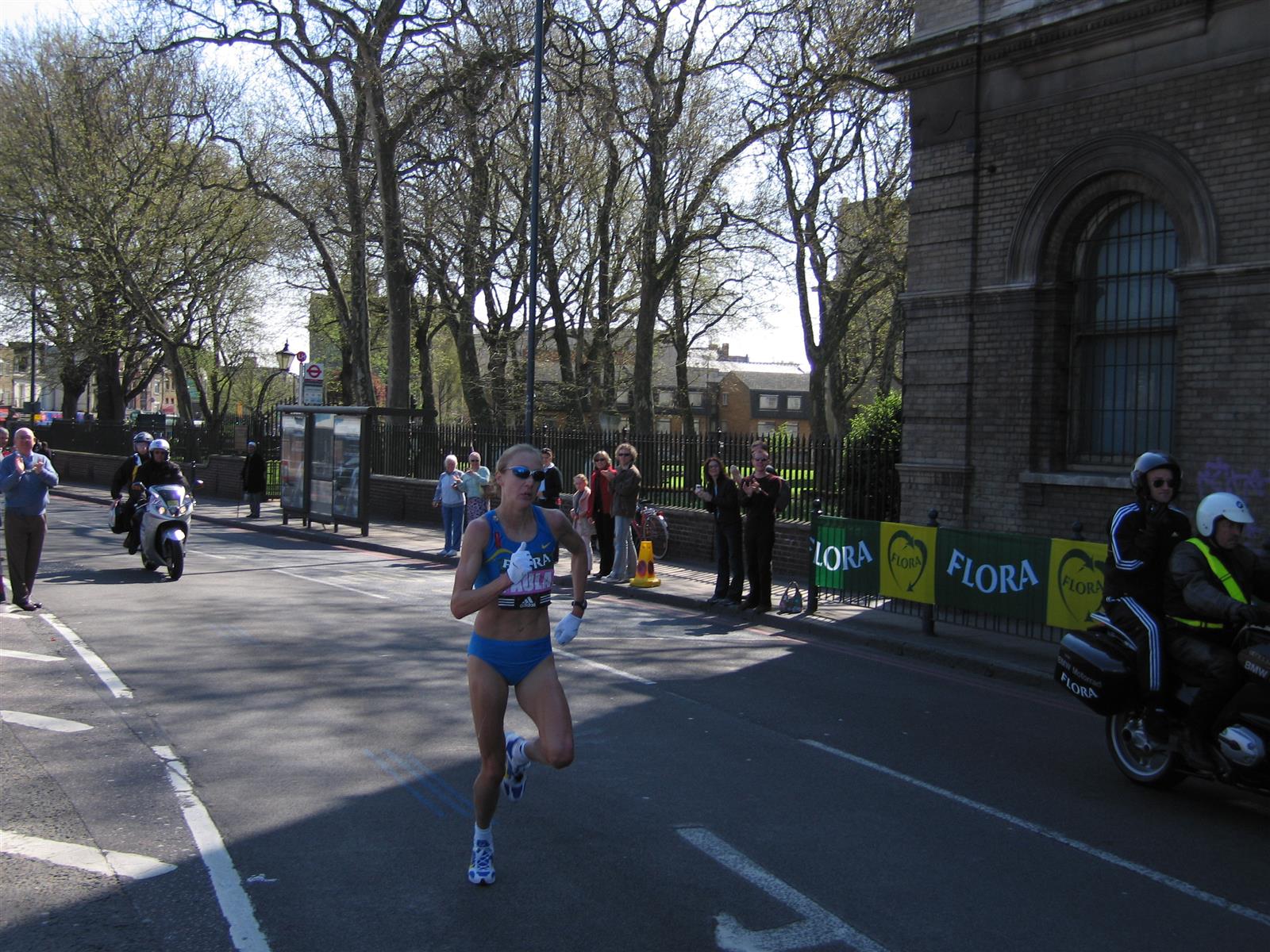 Paula Radcliffe At 2005 London Marathon