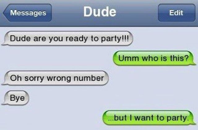 Wrong Number Texts (13)