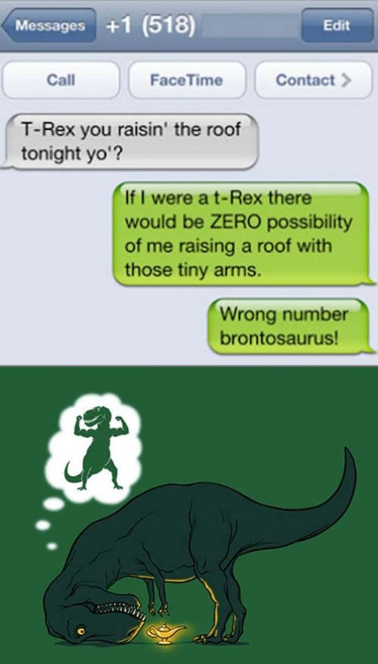 Wrong Number Texts (4)