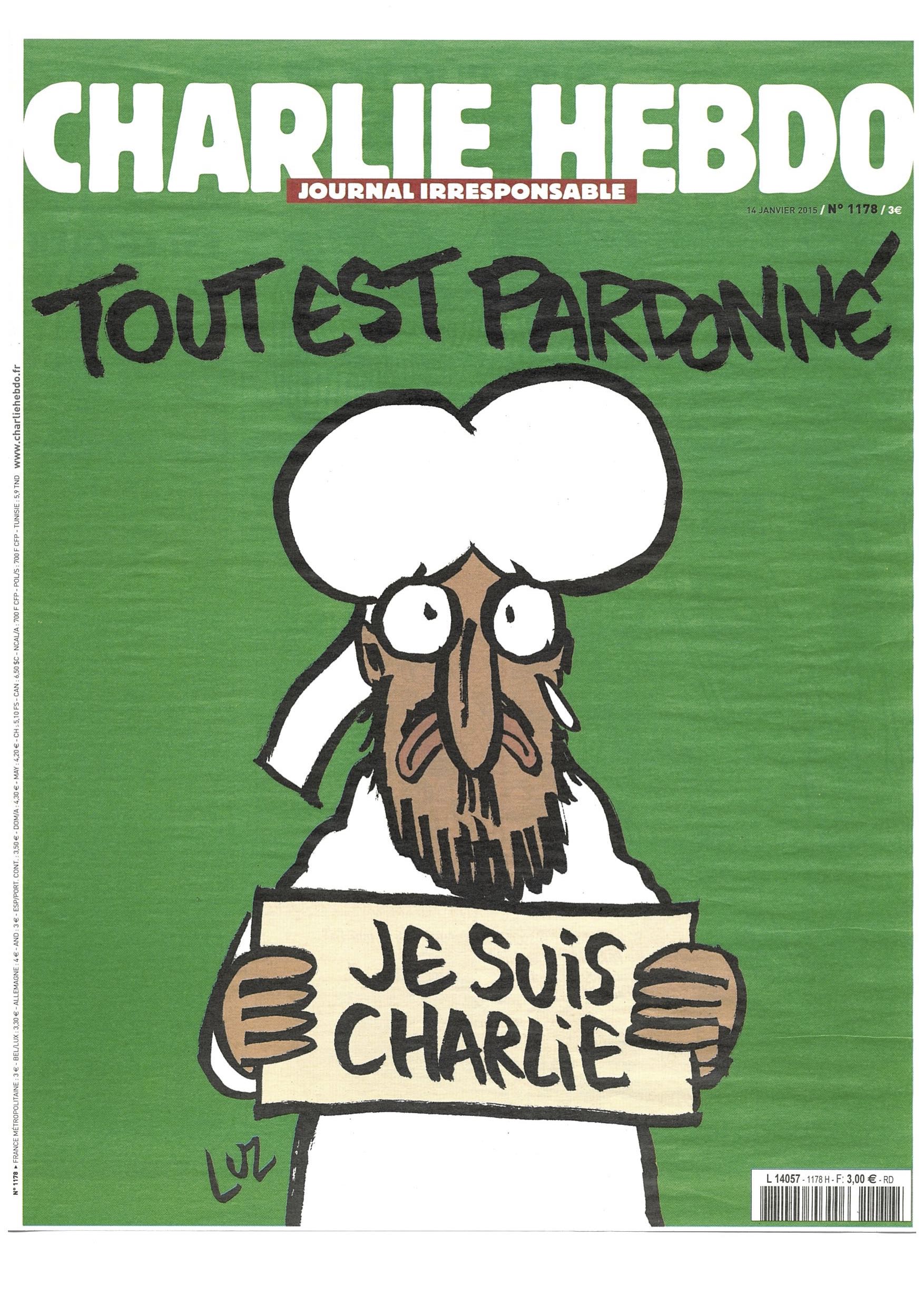 Charlie Hebdo #1178 Cover