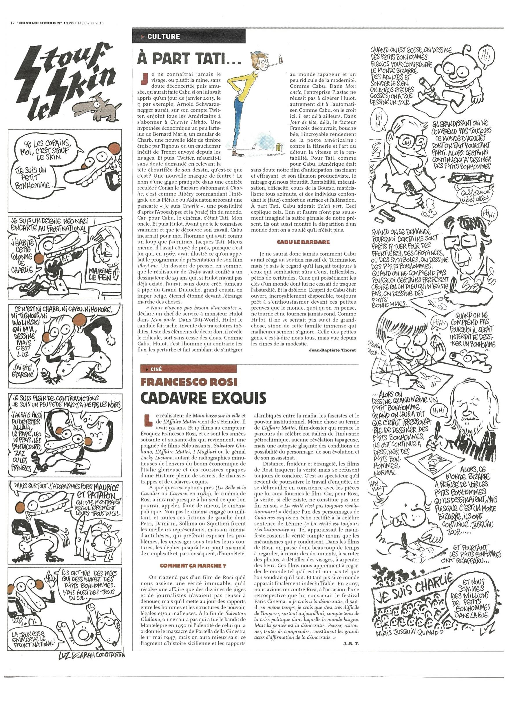 Charlie Hebdo #1178 Page 12