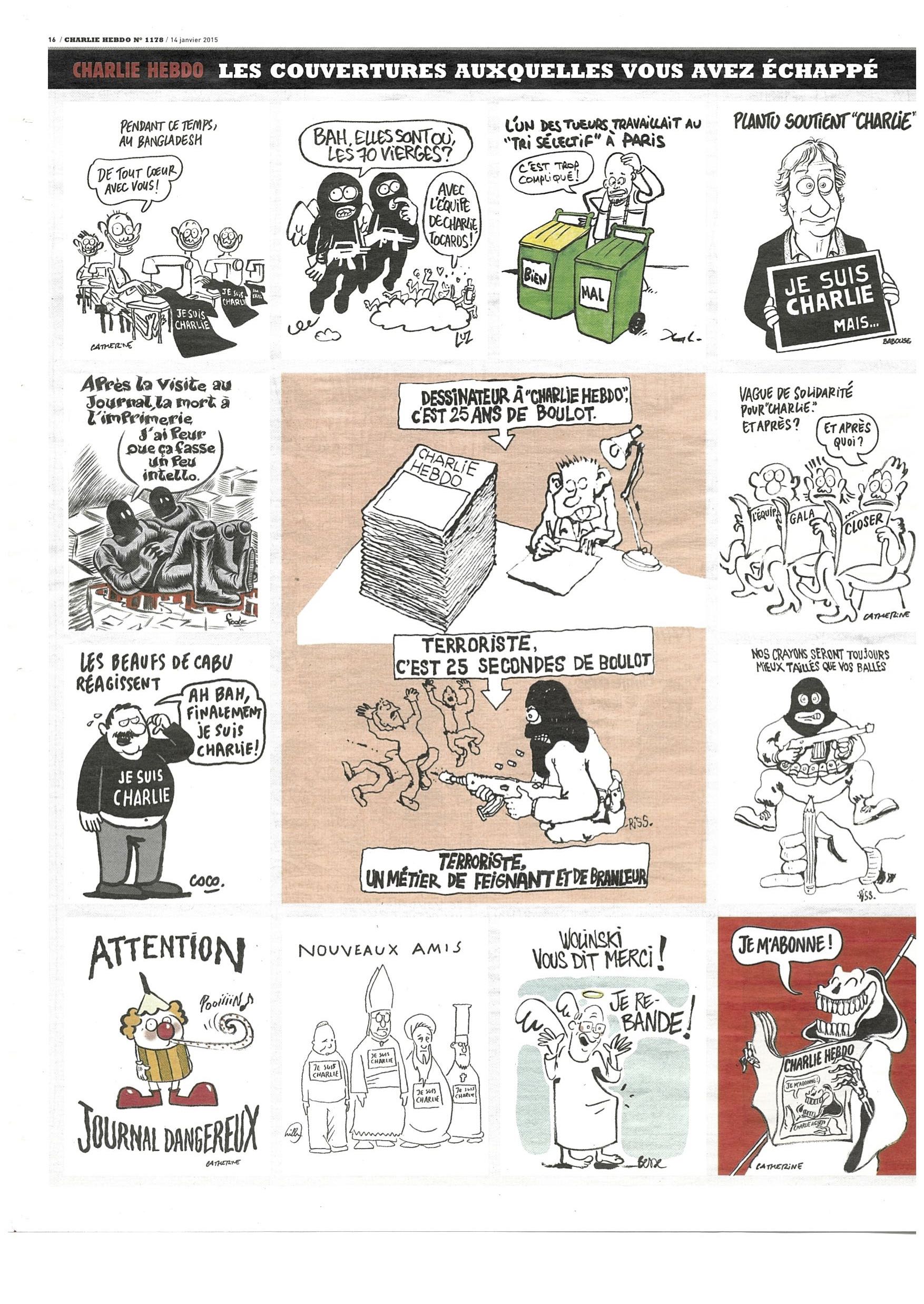 Charlie Hebdo #1178 Page 16