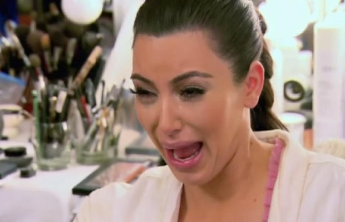 Kim Kardashian Cry
