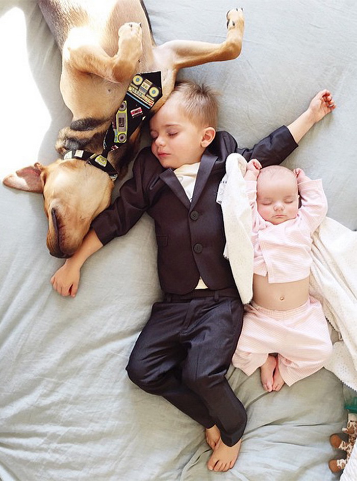 Theo, Beau And Evangeline Nap 3