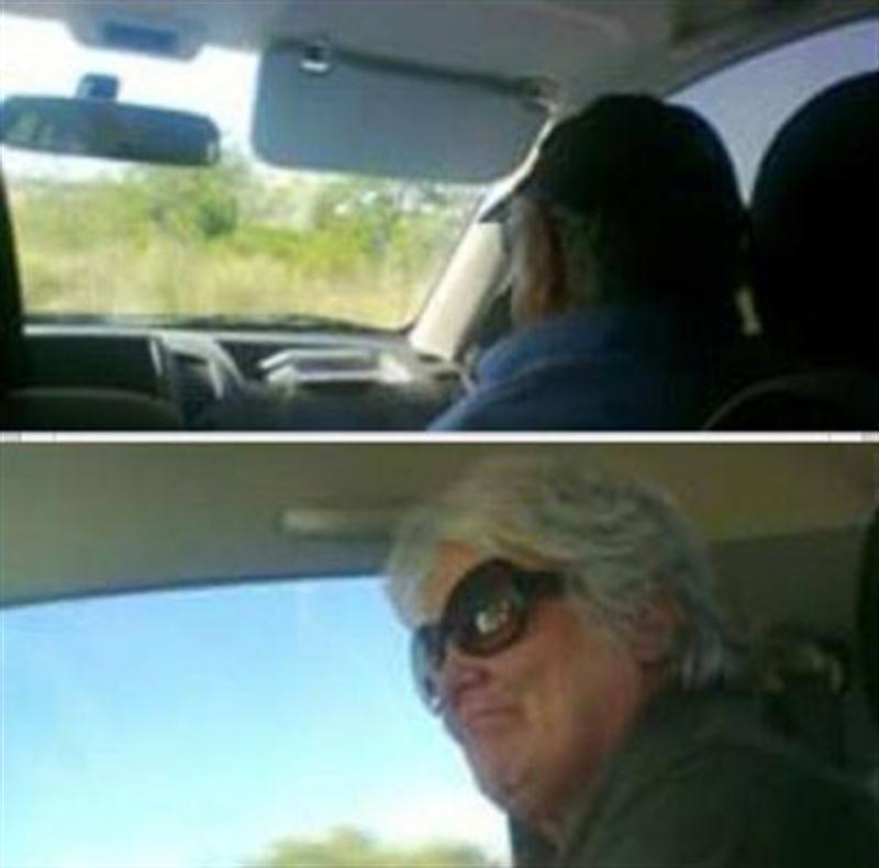 President of Uruguay, Jose Mujica picks up hitchhiker