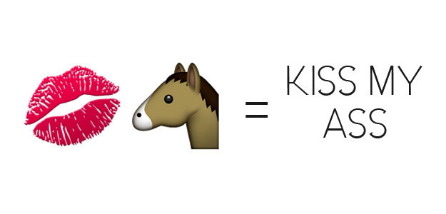 Kiss My Ass Emoji