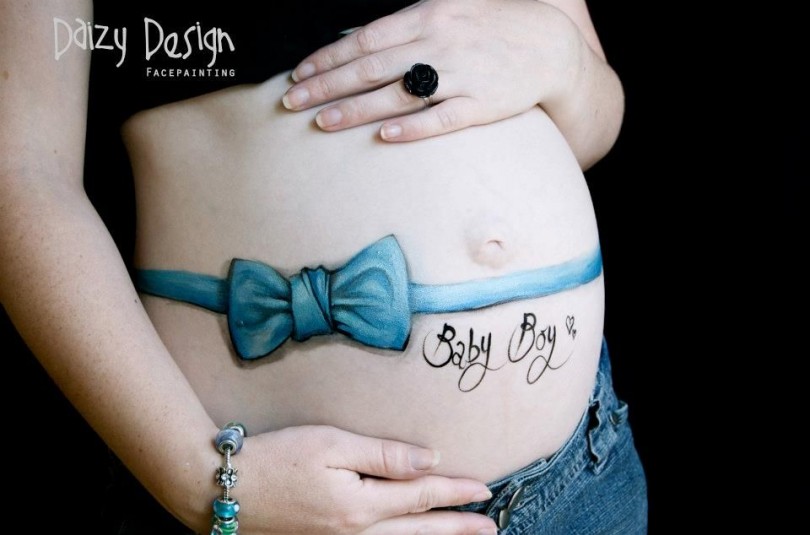 Pregnant Belly Painting 16