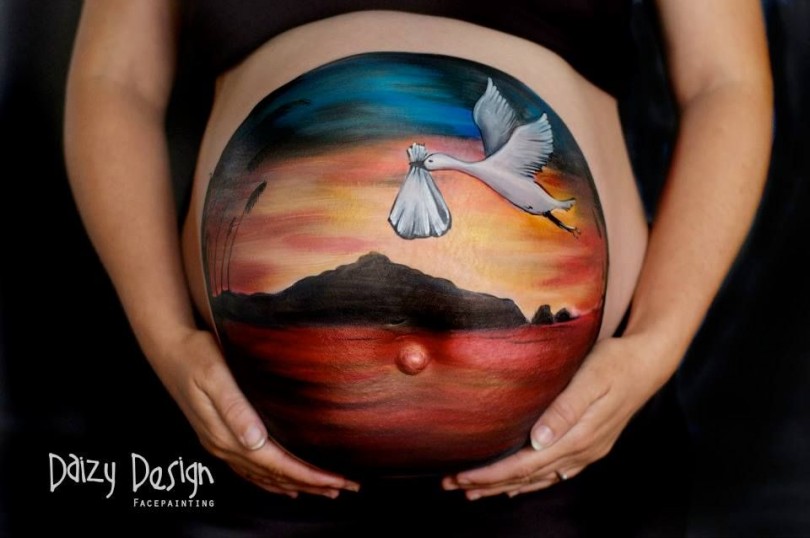 Pregnant Belly Painting 20