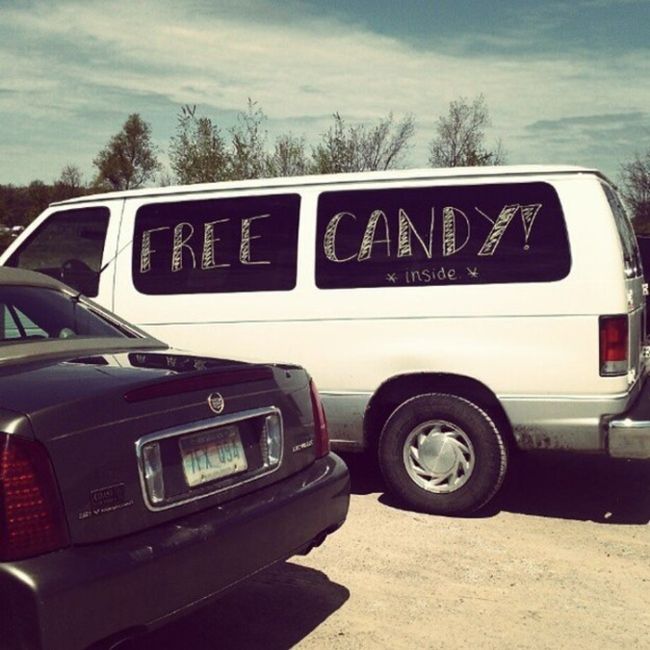 Free Candy Inside