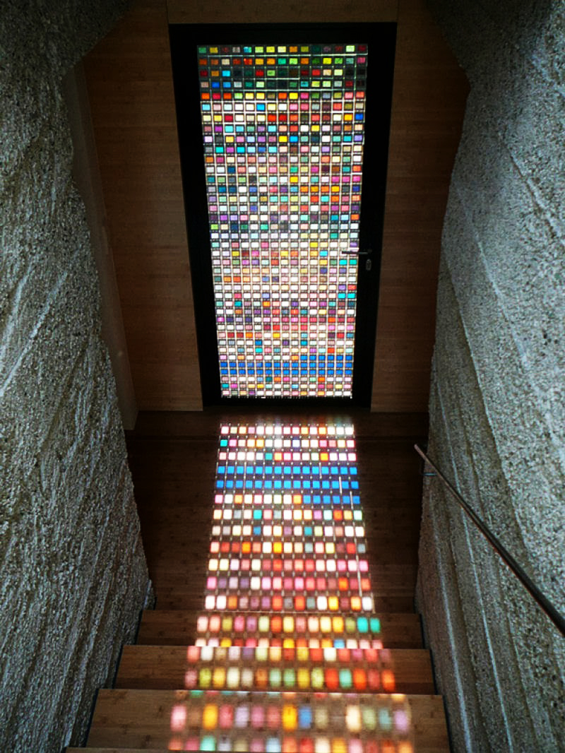 Stained-Glass Door