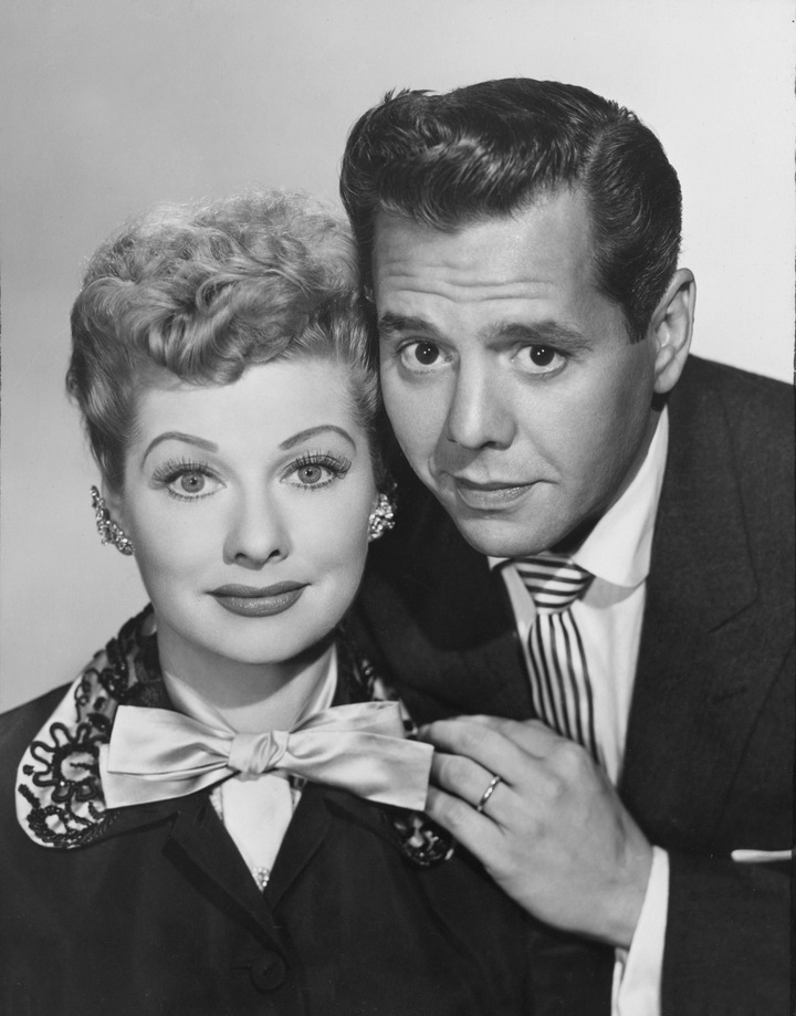 Lucille Ball and Desi Arnaz